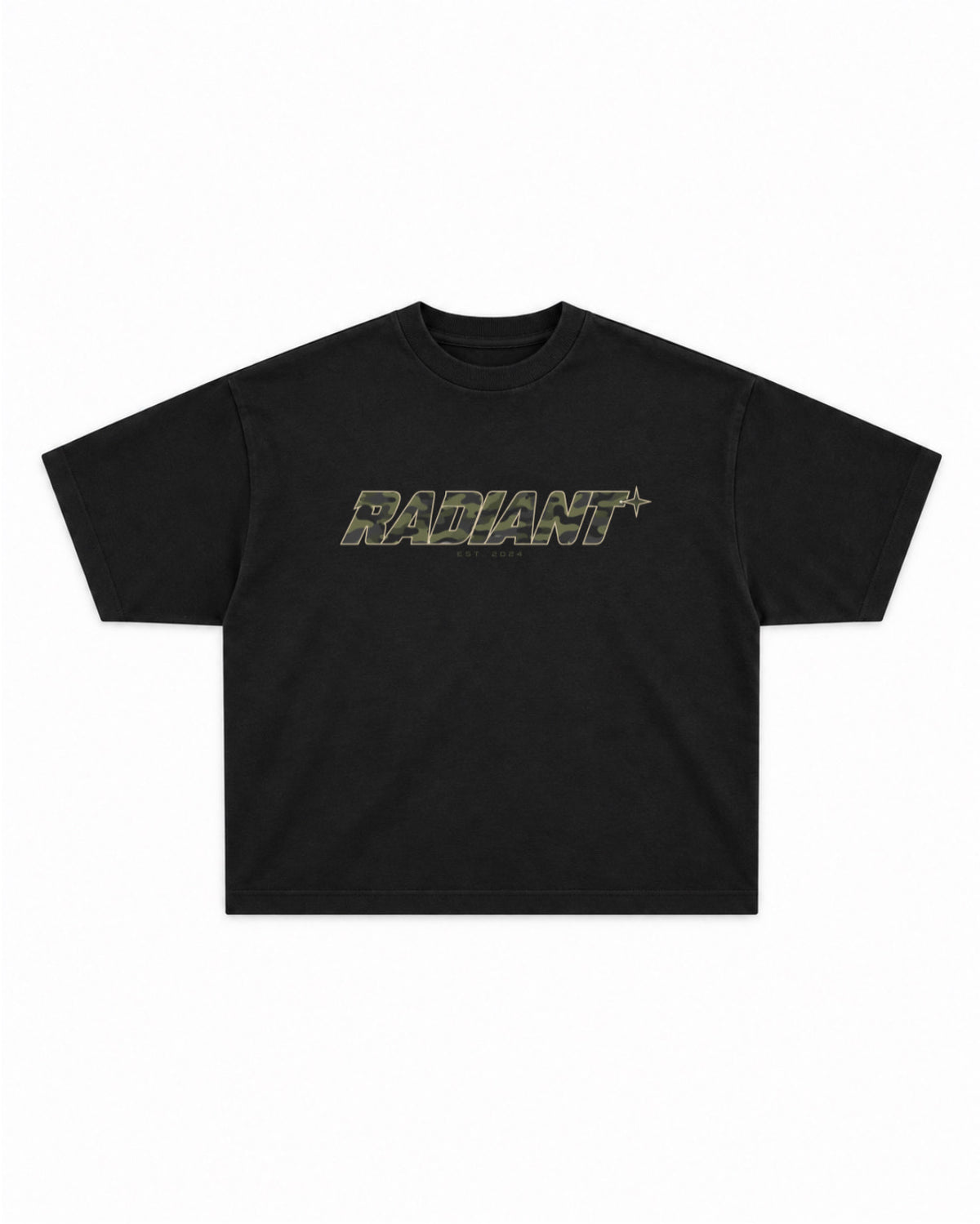 Camo Script T-Shirt