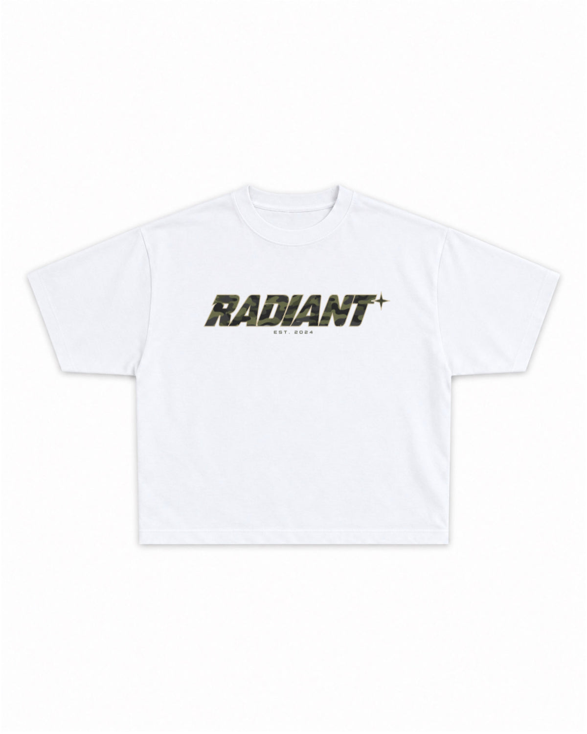 Camo Script T-Shirt