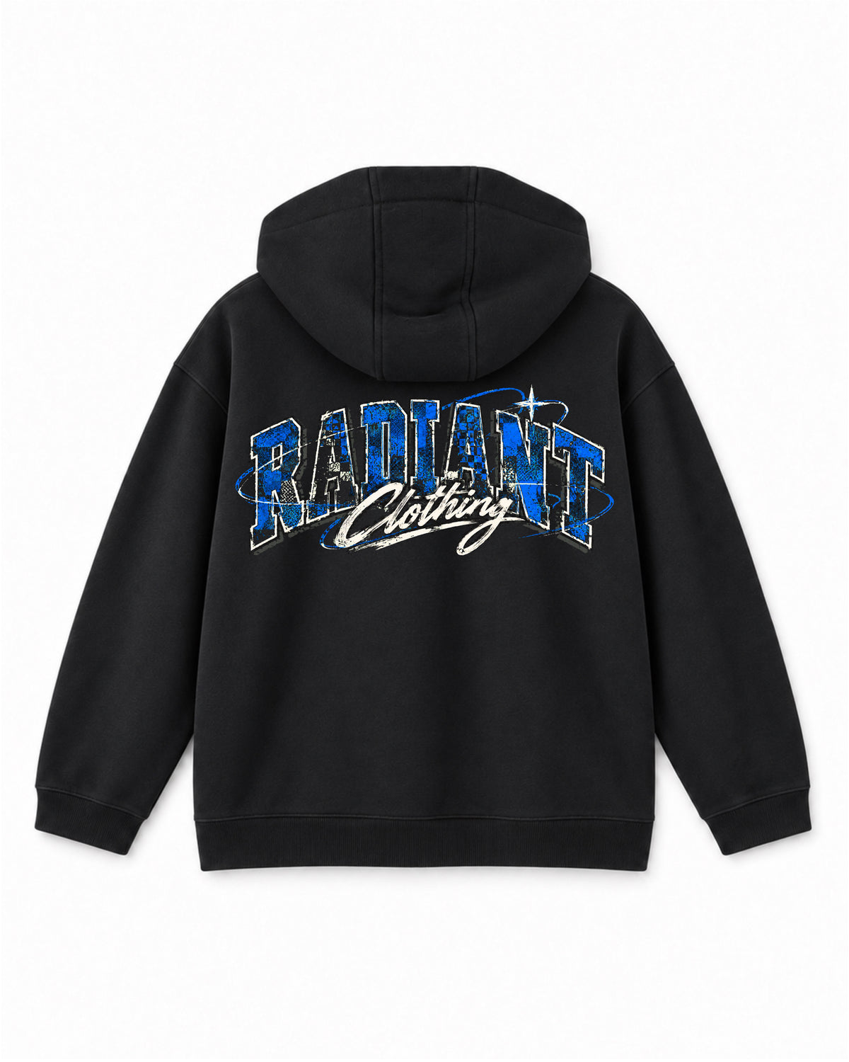 Varsity Fade Zip Hoodie