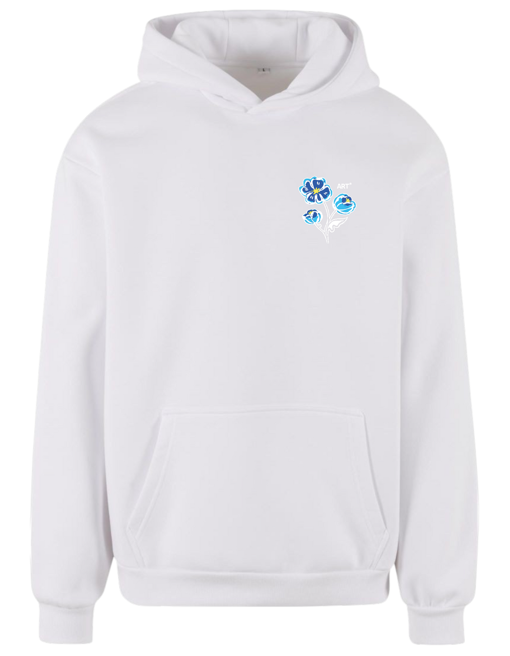 Azure Bloom Hoodie