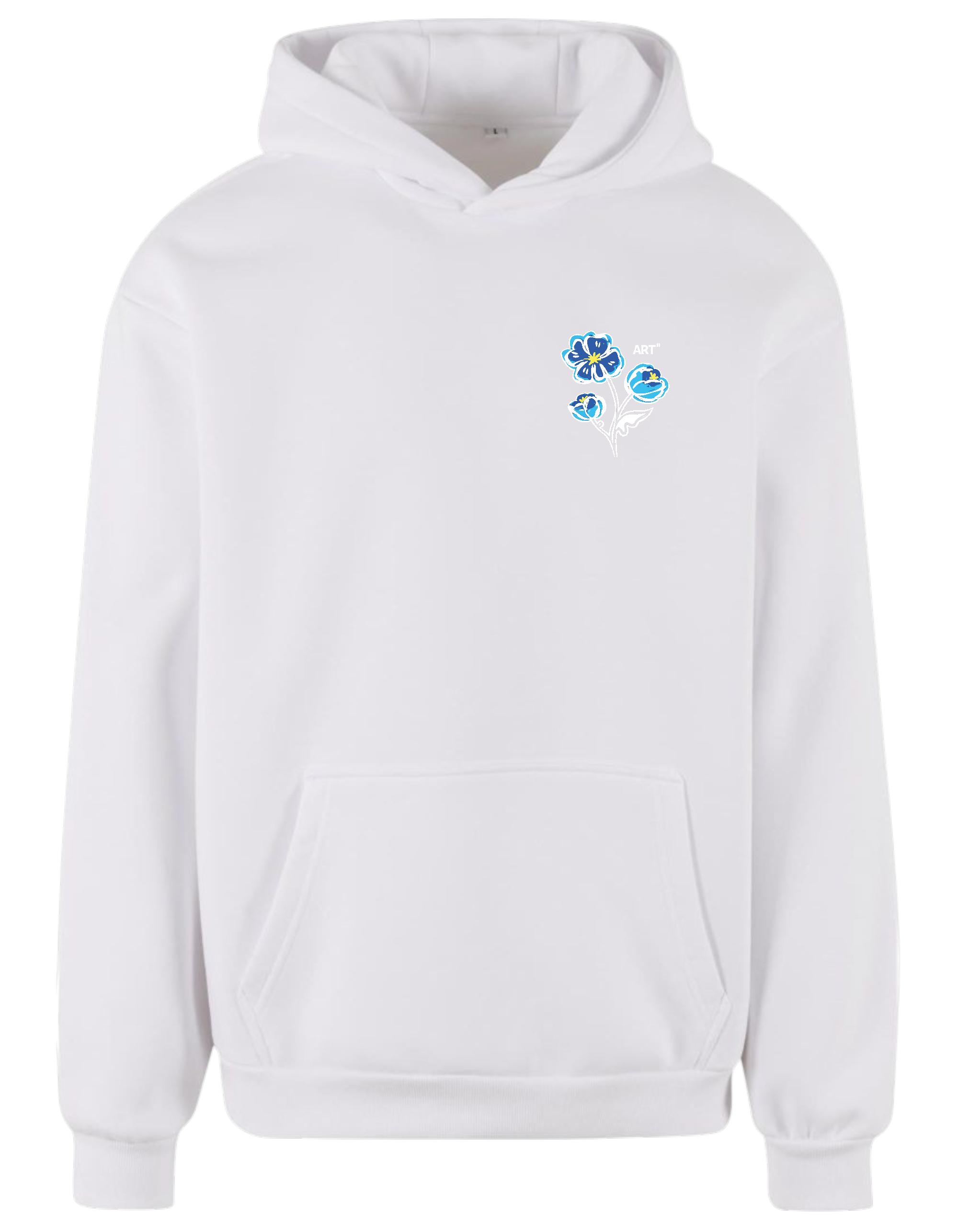Azure Bloom Hoodie
