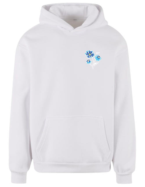 Azure Bloom Hoodie