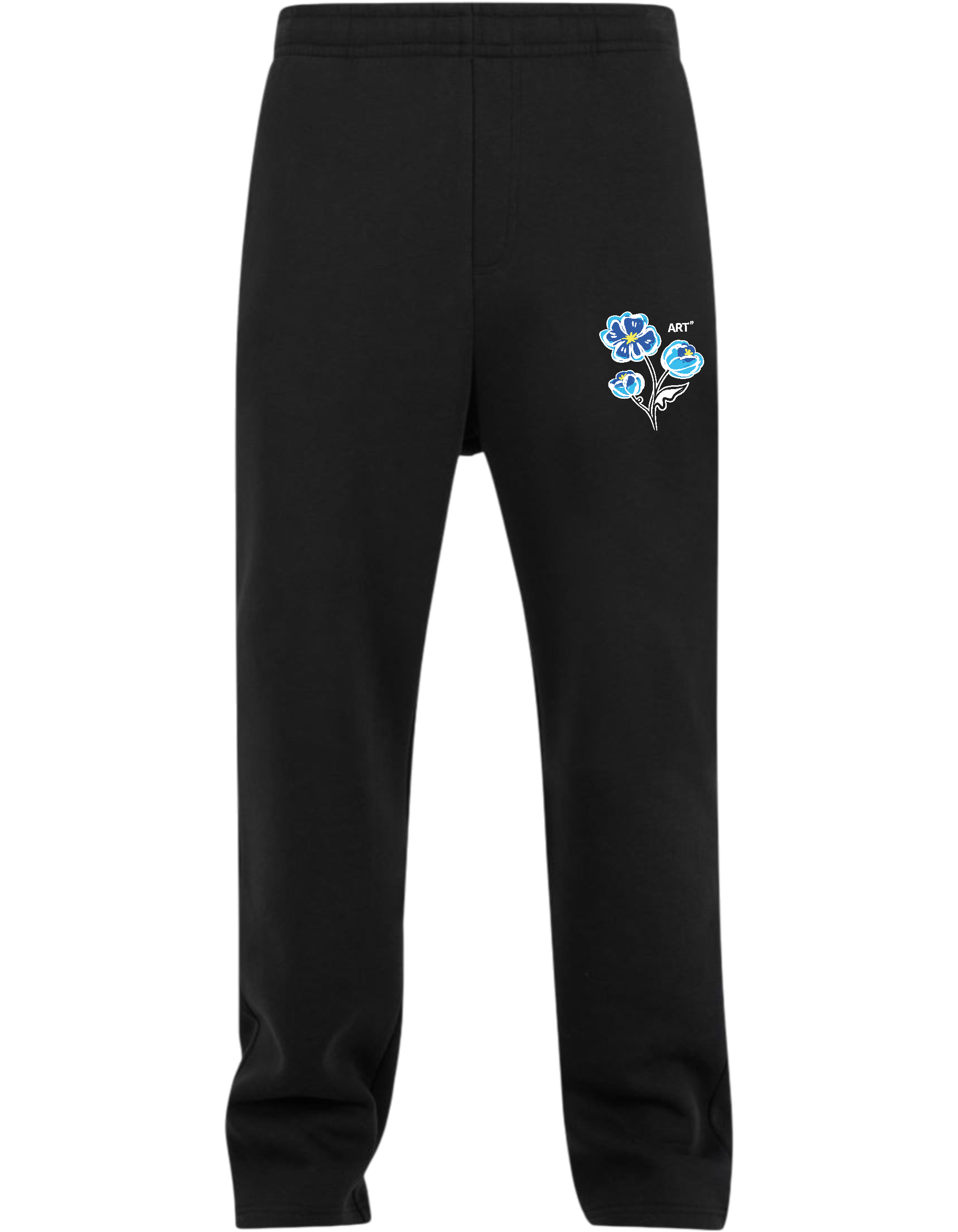 Azure Bloom Sweatpants