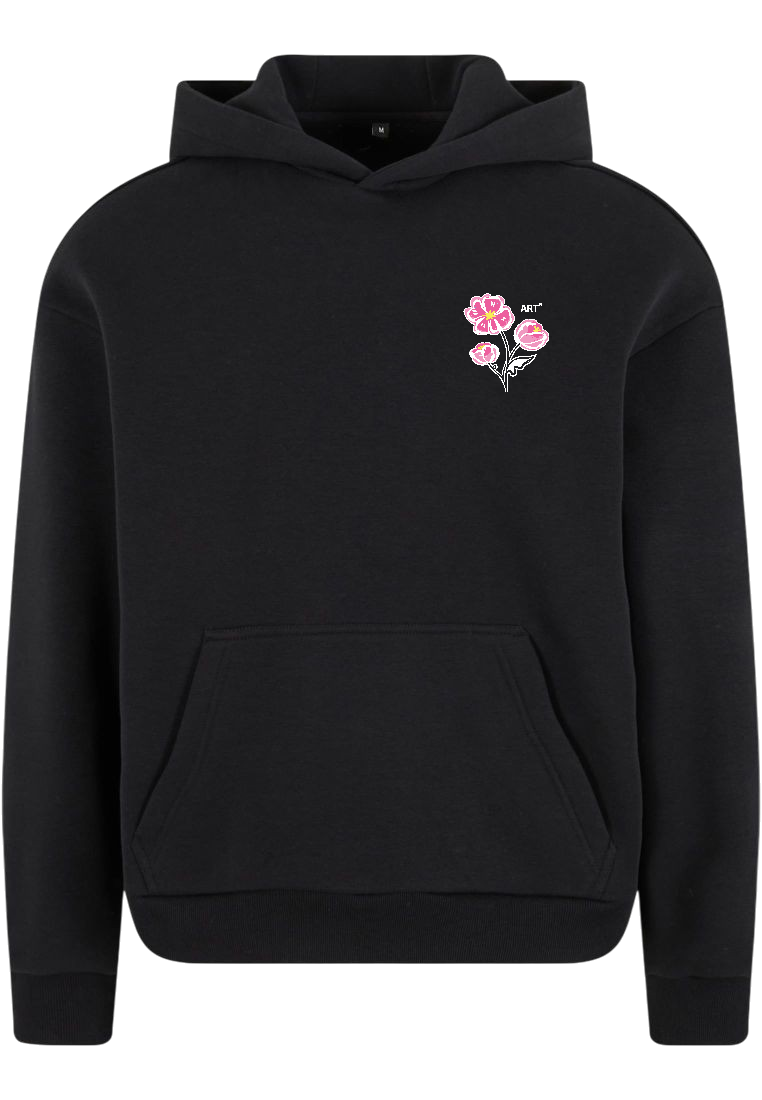 Blush Bloom Hoodie Zwart