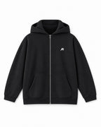 Emblem Zip Hoodie